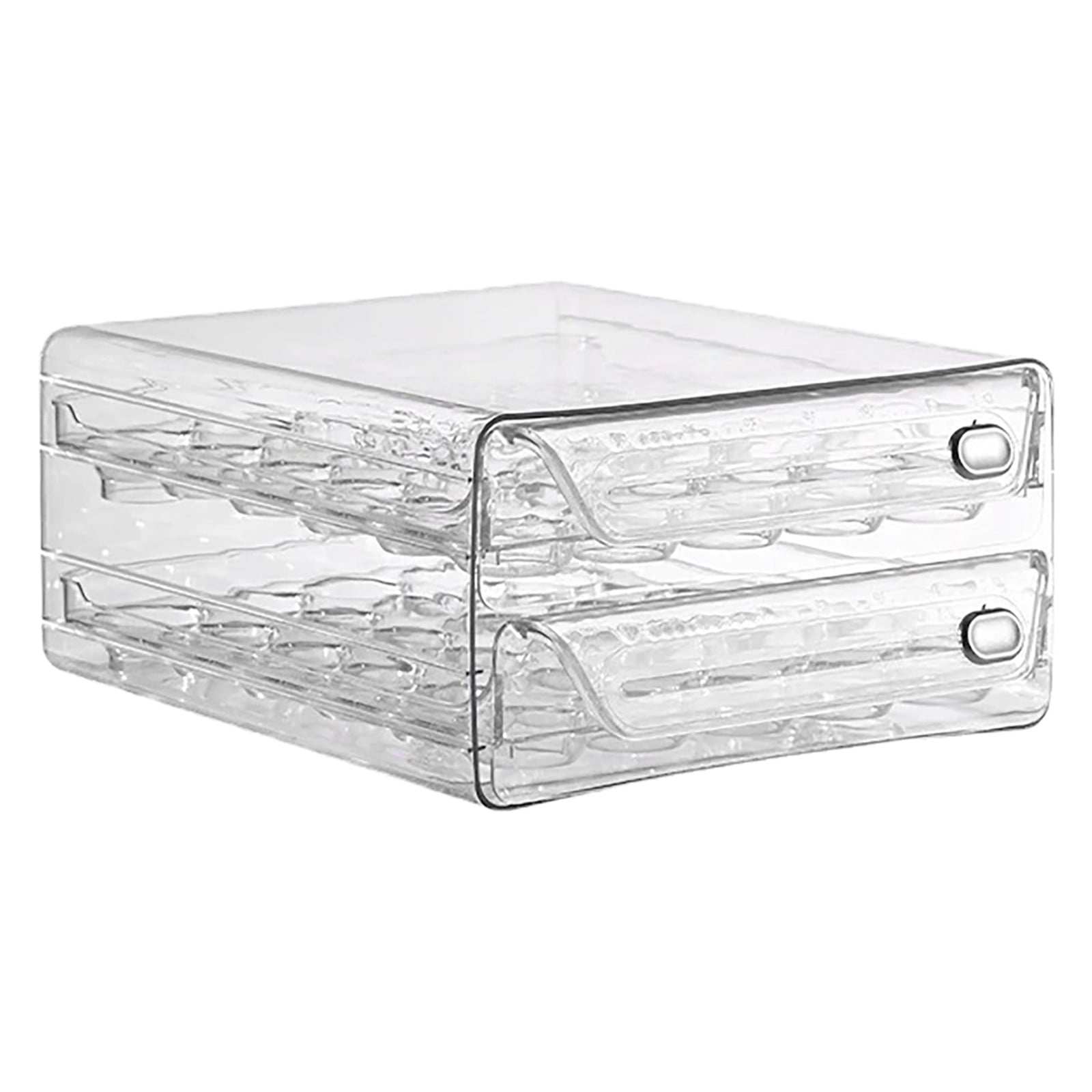 Refrigerator Organization,Portable Egg Carriage Container,Refrigerator Egg Protection Box,Egg Holder for Fridge,Egg Container for Camping,Egg Dispenser Holder Case,Egg Storage Box,11.6"x10.2"x5.1"