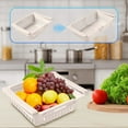 thumbnail image 1 of Refrigerator Organizer, Pull Out Storage Rack, Expandable Adjustable Shelves, Maximize Fridge Space, for Home Kitchen Use, 1 of 9