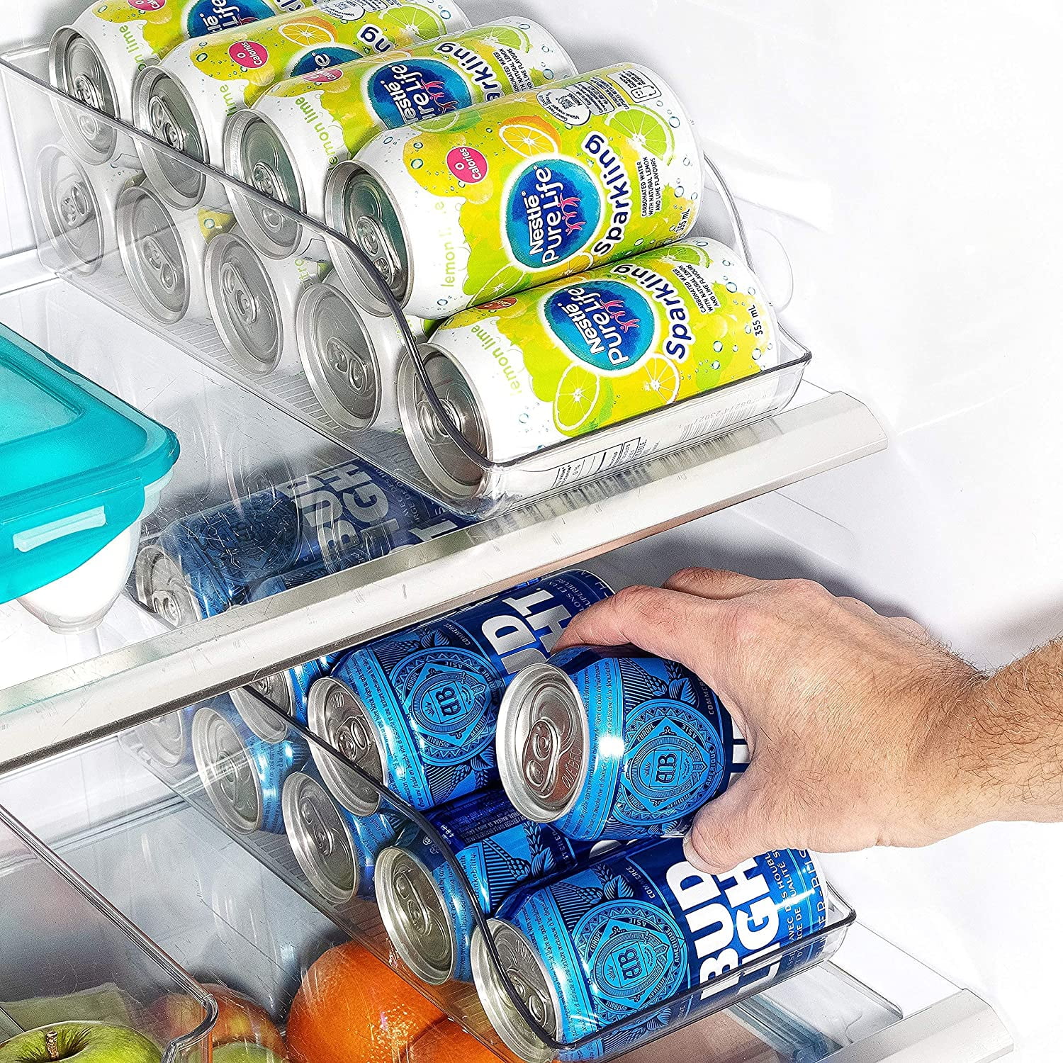 Fridge drink rack sale