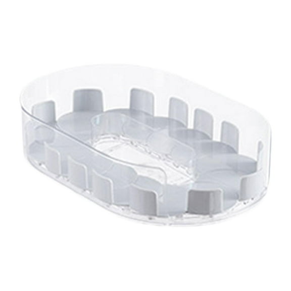 Refrigerator Organizer Turntable Tray Spice Rack Rectangular Rotating for Kitchen Cabinet and Pantry