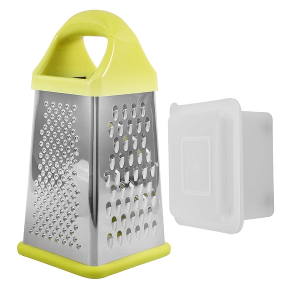 FUEENIRVA Stainless Steel Box Grater Green 1Set 9.1x4.1x4.1in