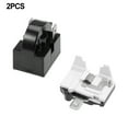 thumbnail image 1 of Refrigerator PTC Starter Relay Replacement 1 Pin Compressor Overload Protector, 1 of 3