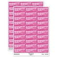 thumbnail image 1 of Refrigerator Quality Cool Igloo Teacher Student School Sticker Set - Hot Pink - Matte Finish - 1.75" Medium, 1 of 7