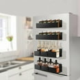 thumbnail image 1 of Refrigerator Rack Under 5 ! Yannianjz Magnetic Refrigerator Rack, Spice Rack, Side Hanging Rack, Kitchen Storage, Fridge Organizer, Magnetic Shelf, 1 of 8