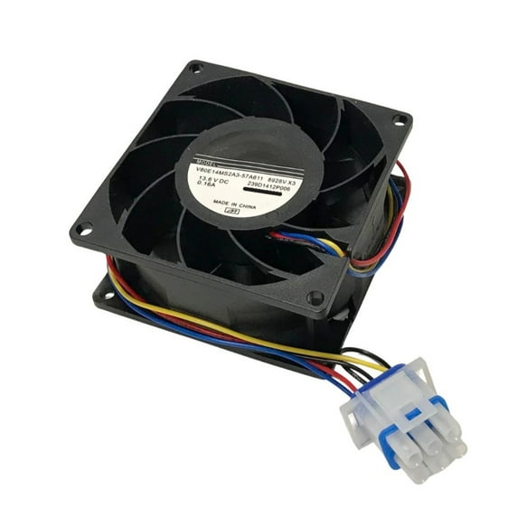 Refrigerator Section Evaporator Fan Compatible With GE Model Numbers DFE29JGDDBB, DFE29JGDDWW, DFE29JMDAES