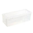 thumbnail image 1 of Refrigerator Side Storage Box Transparent 1950ml Noodle Storage Box with Good Seal Lock Design Capacity Rectangular Kitchen Groceries Container Noodle, 1 of 8