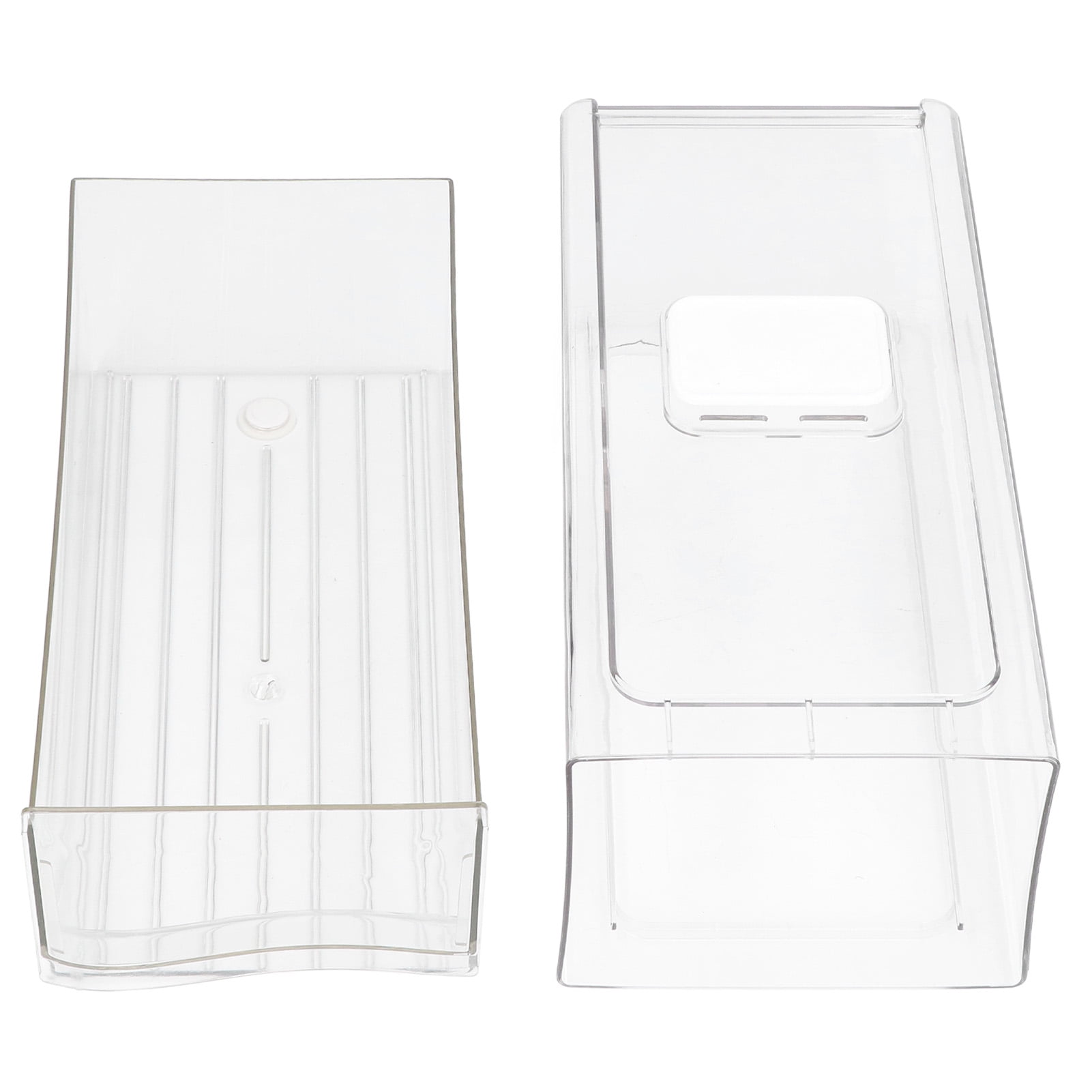 Refrigerator , Stackable Fridge Fruit Storage Containers With Vents Veggie Containers Drawers