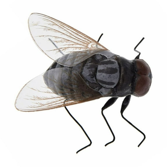 Refrigerator Sticker Black Small Fridge Magnets Strong Magnets Simulation Fly Fridge Magnet for Home