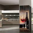 thumbnail image 1 of Refrigerator Stickers 3D Self-Stick Flower Scenery Wine Glass Wallpaper Custom Wall Sticker Kitchen, 1 of 5