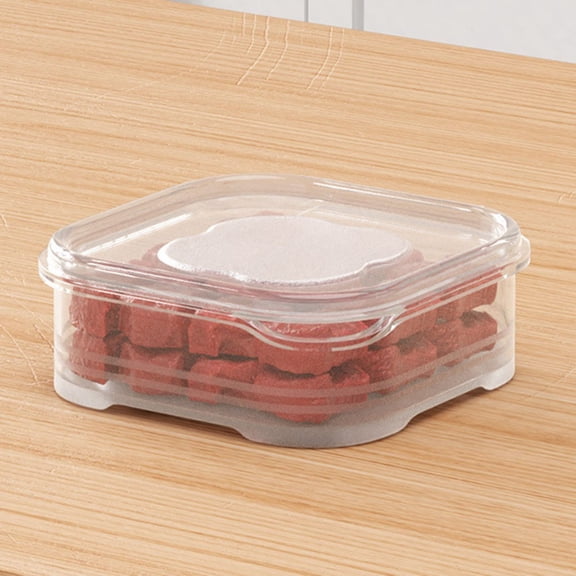 Refrigerator Storage Box Fridge Organizer Food Container Sealed Fresh With Lid YIWEI