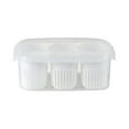 thumbnail image 1 of Refrigerator Storage Box With 6 Compartments For Onion Garlic Fresh-keeping Box, 1 of 21
