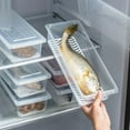 Refrigerator Storage Fish Kitchen Drain Fresh Food Storage Container
