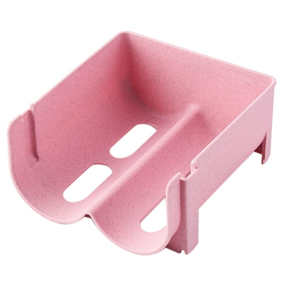 Refrigerator Storage Rack For Beer Beverage Household Refrigerator Storage Rack Foldable, Pink