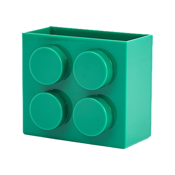 Refrigerator Storage Style ABS Kitchen Countertop Can Hold 35 Pounds Home Textile Organizer with Design, 11 cm×6 cm×10 cm, Green