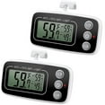 Refrigerator Thermometer, AMIR Digital Fridge Thermometer Freezer