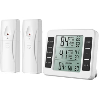 AcuRite 00986A2 Digital Refrigerator Thermometer and Freezer