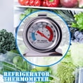 thumbnail image 1 of Refrigerator Thermometers Dial Freezer Thermometer with Dual-Scale 20~80°F for Freezer Refrigerator Cooler Hooks, 1 of 8