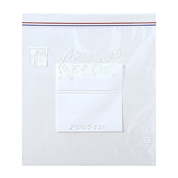 Refrigerator Vegetable Sealing Bags Fresh Keeping Bags Double Tight Bags Food Grade Storage Bags Fruit Packaging Solutions for Food Preservation