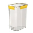 thumbnail image 1 of Refrigerator Water Dispenser Pitcher - Bpa Free Beverage Container with Faucet for Iced Tea/Lemonade, Leakproof Cold Drink Storage Yellow, 1 of 3