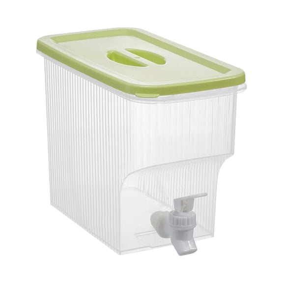 Refrigerator Water Dispenser Transparent Water Dispenser With Faucet Family Gathering Bar Tea Ice Water 3.9L Large Capacity Water Dispenser