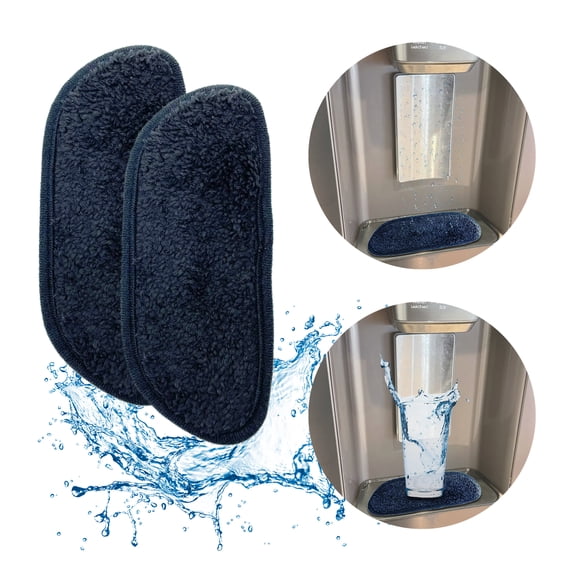 Refrigerator Water Dispensers Drip Catcher Tray 2Pcs Absorbent Pad For Refrigerator Drip
