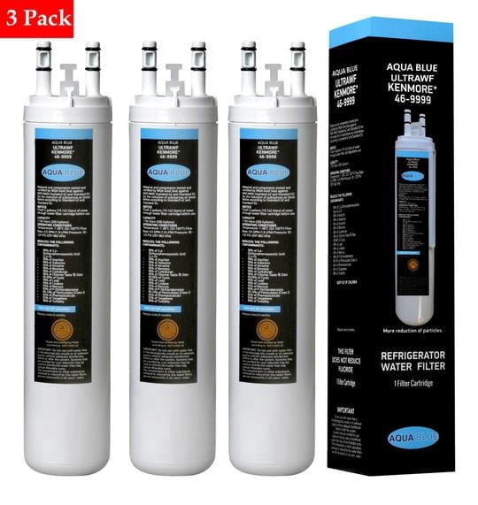 Refrigerator Water Filter for Whirlpool ED5VHEXVB00 ED5VHEXVB04 (3 PACK)