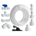 Refrigerator Water Line Kit Connection and Compression Ice Maker