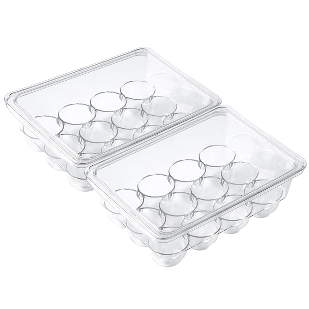 Refrigerator egg holder, refrigerator transparent egg container, egg