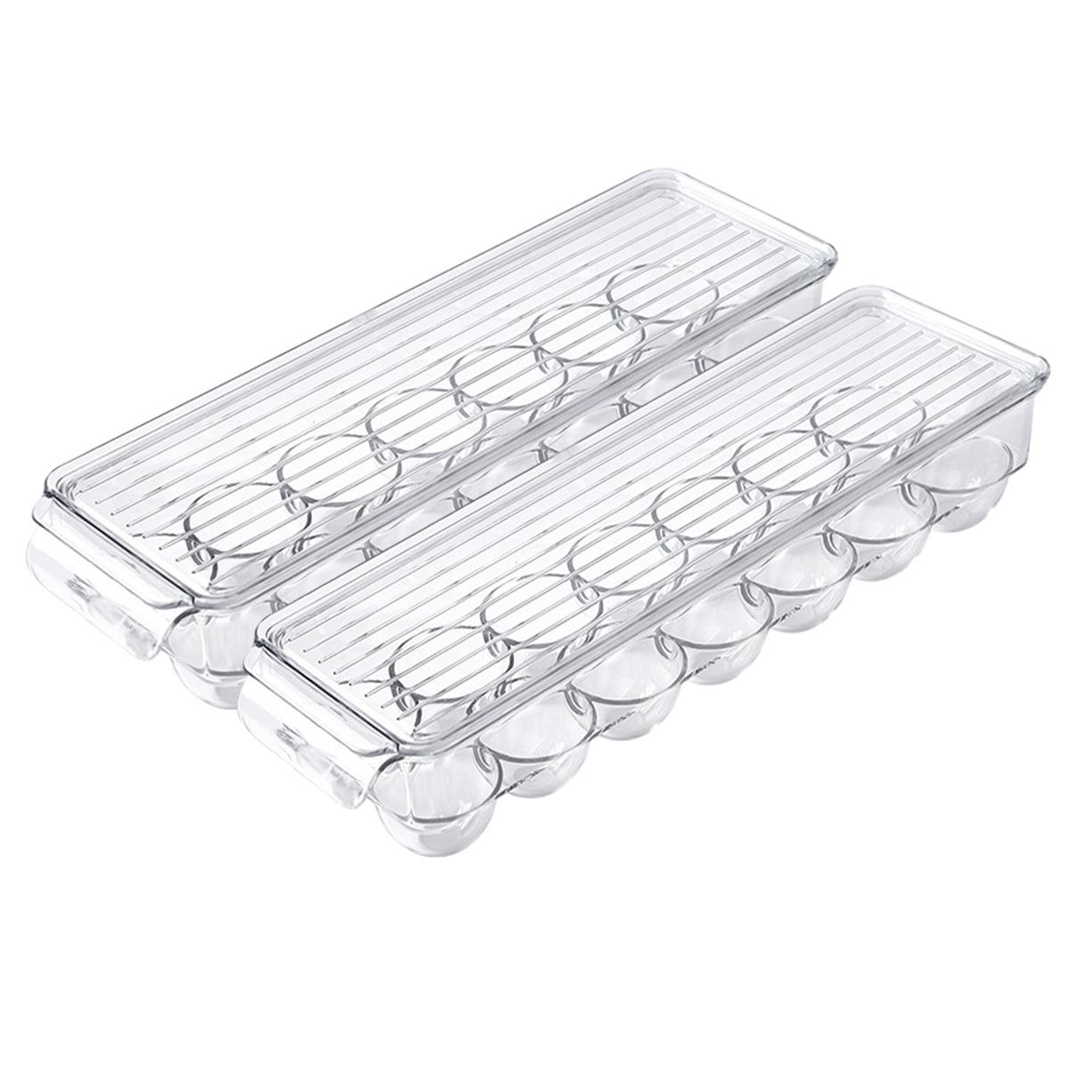 Refrigerator egg holder, refrigerator transparent egg container, egg