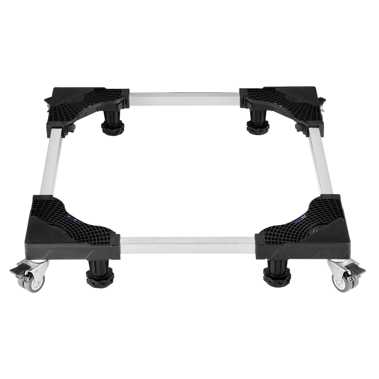 Refrigerator mobile base 1100 lb 27.5-35 adjustable with 8 locking wheels and 4 brakes, suitable for washing machines, refrigerators, dryers