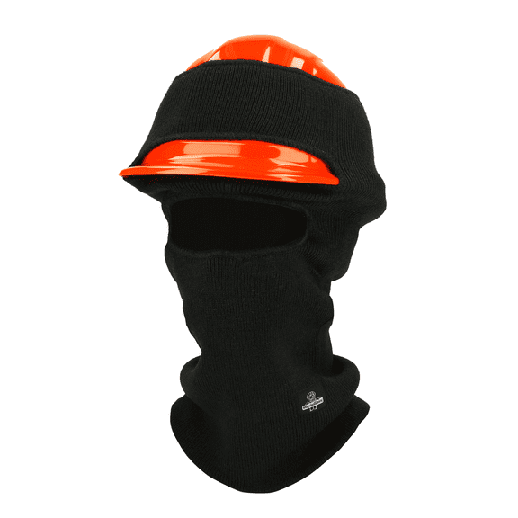 RefrigiWear Hard Hat Balaclava - Insulated Winter Head Cover for Extreme Cold Protection