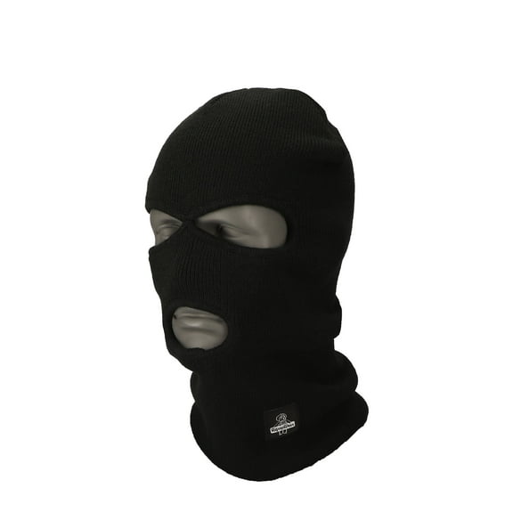 RefrigiWear 3 Hole Mask - Full Face, Head & Neck Protection, Double-Layer Knit for Extreme Cold