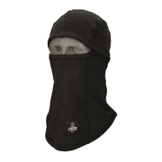 RefrigiWear 3-in1 Convertible Fleece Black Balaclava Face Mask (Large/X-Large)