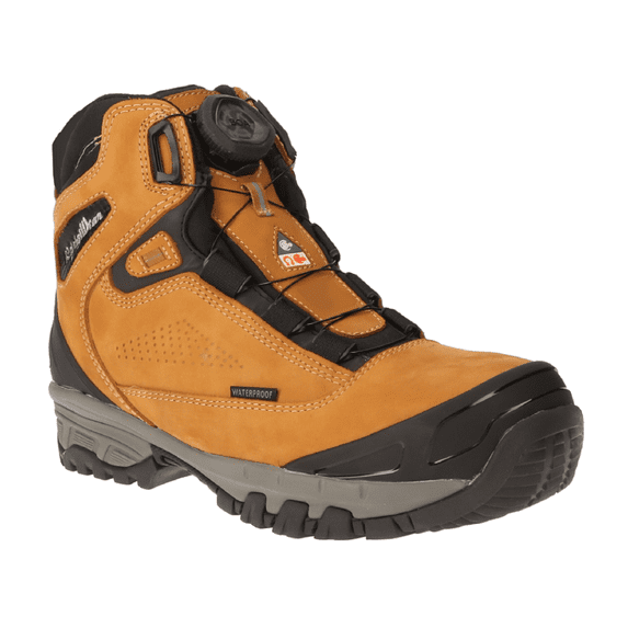 RefrigiWear 54 Gold Hiker Boot - Waterproof, Insulated, and Anti-Slip for Extreme Cold