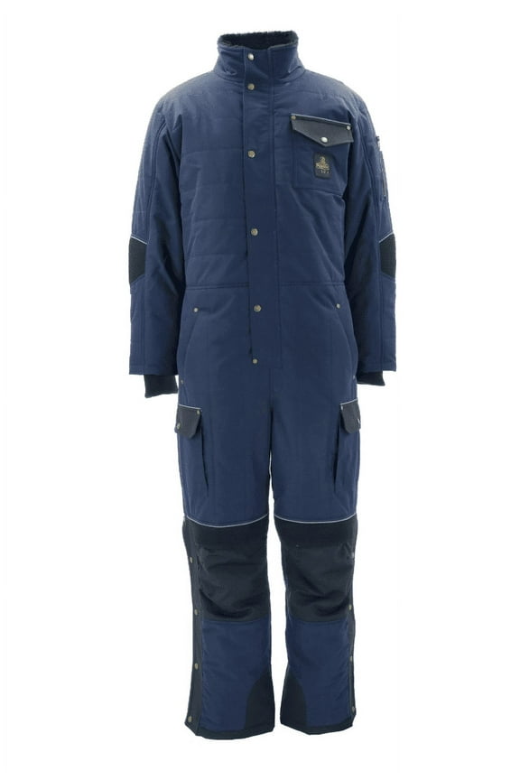 54 Gold Coveralls - Men's Insulated Work Overalls, Cold Weather Protection for Full-Body Warmth