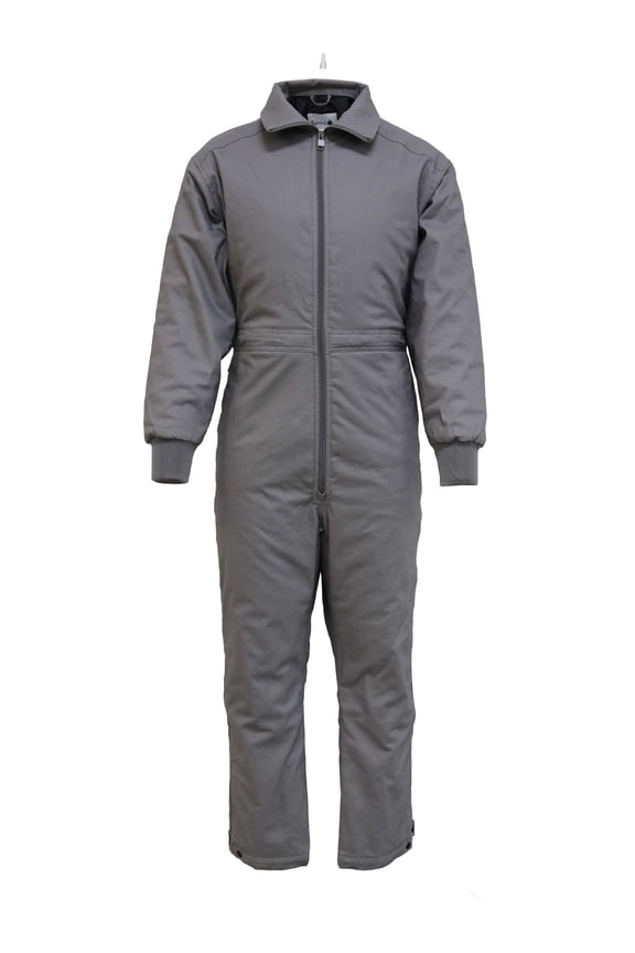 Canvas Coveralls – 10°F Insulated, Water-Repellent Work Coveralls with Fleece-Lined Collar