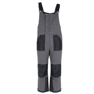RefrigiWear ChillShield Insulated Bib Overalls - Lightweight, Water-Repellent, 10°F Comfort Rating, Durable Workwear for Cold Weather