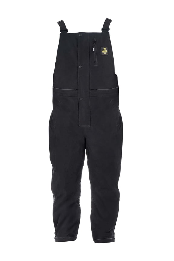 ComfortGuard™ Bib Overalls – -10°F Insulated Canvas, Water-Repellent, Heavy-Duty Suspenders
