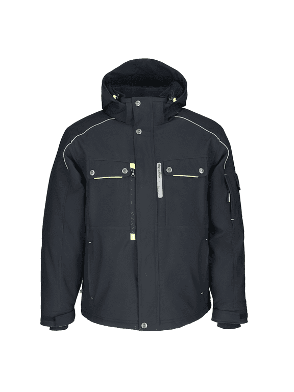 Extreme Hooded Insulated Jacket - Men's Cold-Weather Outerwear, Durable Design
