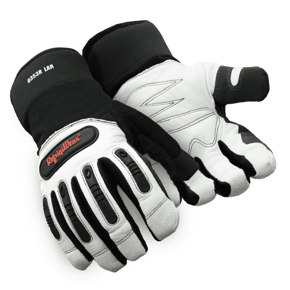 RefrigiWear Ergo Goatskin Work Gloves - Durable, Insulated, High-Dexterity Cold Weather Protection