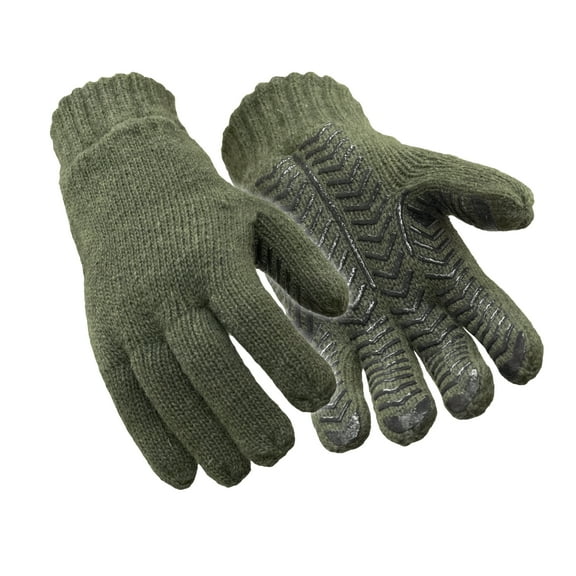 RefrigiWear Insulated Wool Grip Glove - Warm, Durable Hand Protection with Silicone Grip