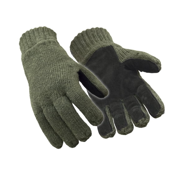 RefrigiWear Insulated Wool Leather Palm Glove