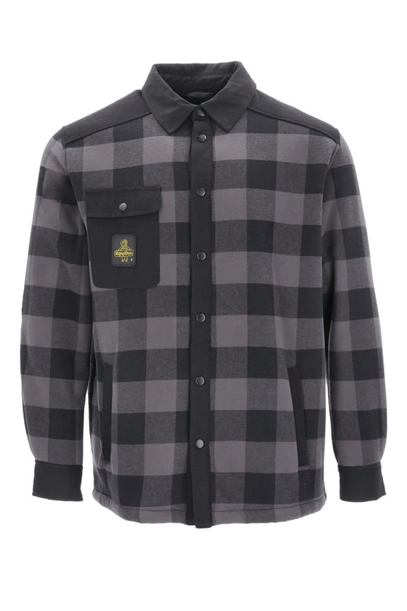 Heavyweight Flannel Work Shirt - Warm Durable Button-Up for Cold Weather Work
