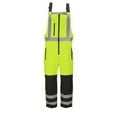 thumbnail image 1 of RefrigiWear HiVis Insulated Softshell High Bib Overalls, 1 of 8