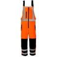 thumbnail image 1 of RefrigiWear HiVis Insulated Softshell High Bib Overalls - Reflective, Water-Resistant, 30°F Comfort Rating, Durable High-Visibility Workwear, 1 of 7
