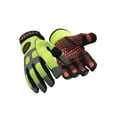 thumbnail image 1 of RefrigiWear HiVis Super Grip Glove - High Visibility Insulated Work Gloves, -20°F Cold Protection, Durable Latex-Coated Palm, Warm Acrylic Lining, 1 of 4