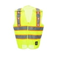 thumbnail image 1 of RefrigiWear HiVis Safety Vest with LED Lights - High-Visibility Reflective Workwear, ANSI Compliant, Enhanced Night Safety, 1 of 6