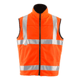 thumbnail image 1 of RefrigiWear Hi Vis Reversible Softshell Vest - Water-Resistant, Insulated, High-Visibility Safety Work Gear, 1 of 6