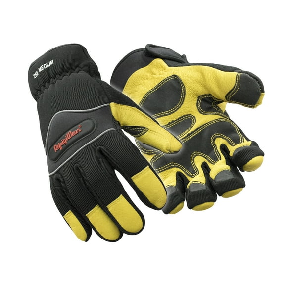 Insulated Abrasion Safety Gloves - Warm, Durable, High Dexterity Work Gloves for Extreme Cold