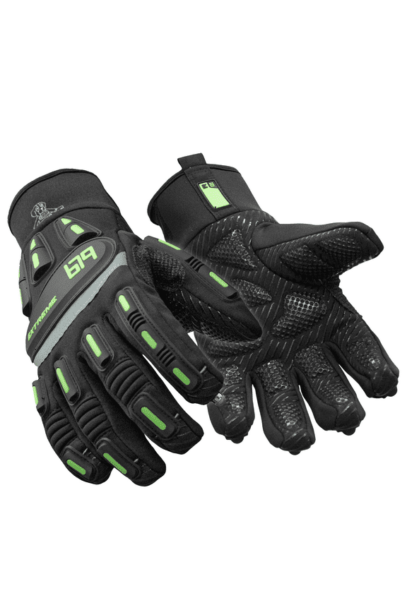 Extreme Freezer Gloves with Touch-Rite Nib - Insulated, Impact Protection, Touchscreen Compatible Work Gloves for -30°F